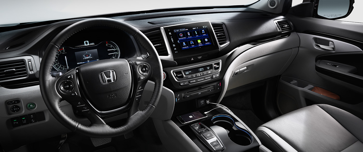 2018 Honda Pilot EX-L Front Interior